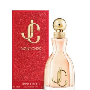 Jimmy Choo I Want Choo Perfume with Gold and Red Design